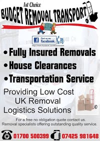 1st Choice Budget Removals 1007681 Image 0